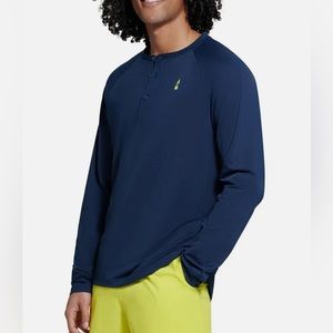 NWT Bass Outdoor Men’s Hilltop Long Sleeve Henley